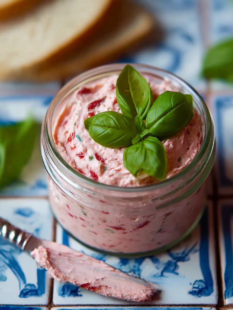 Strawberry Basil Whipped Butter.