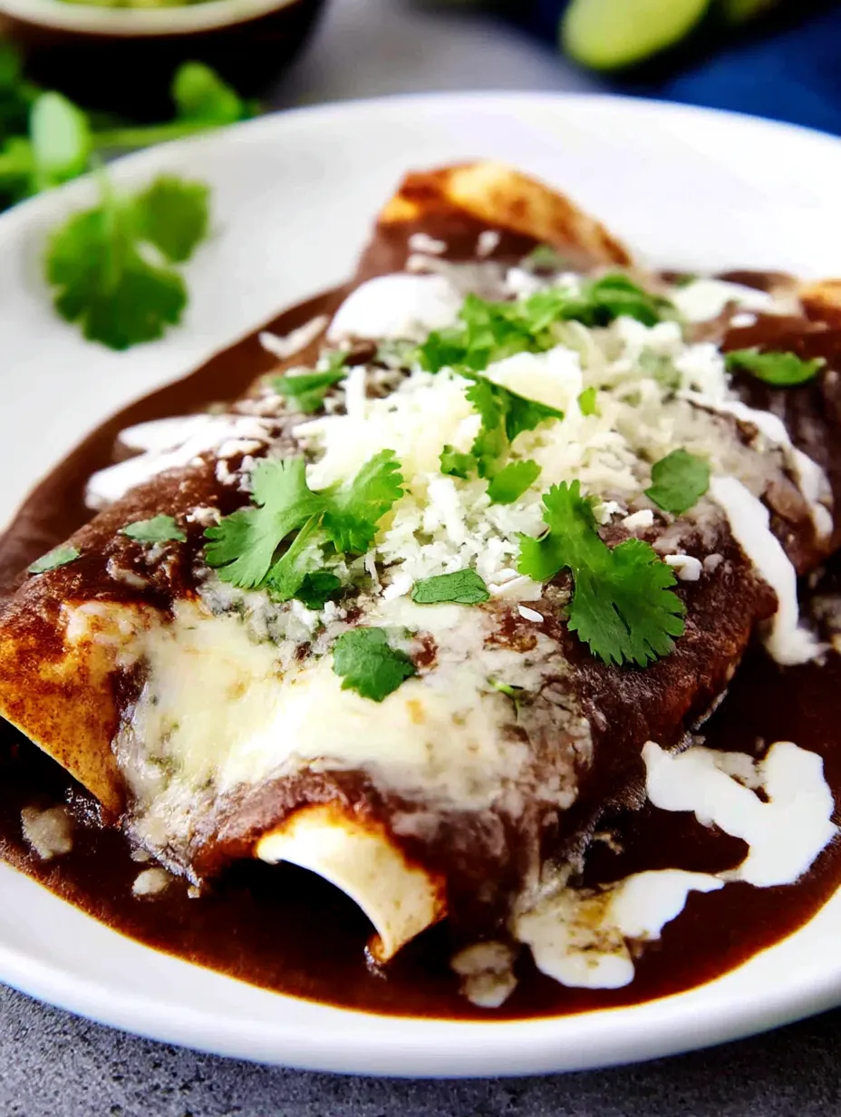 A full plate of Mexican Enfrijoladas.