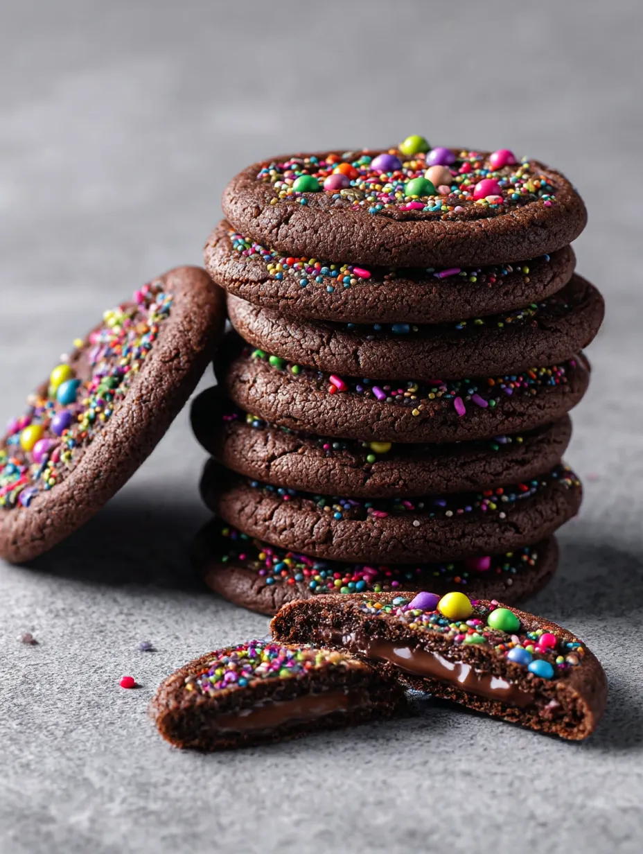 Foolproof Ganache Brownie Cookies.