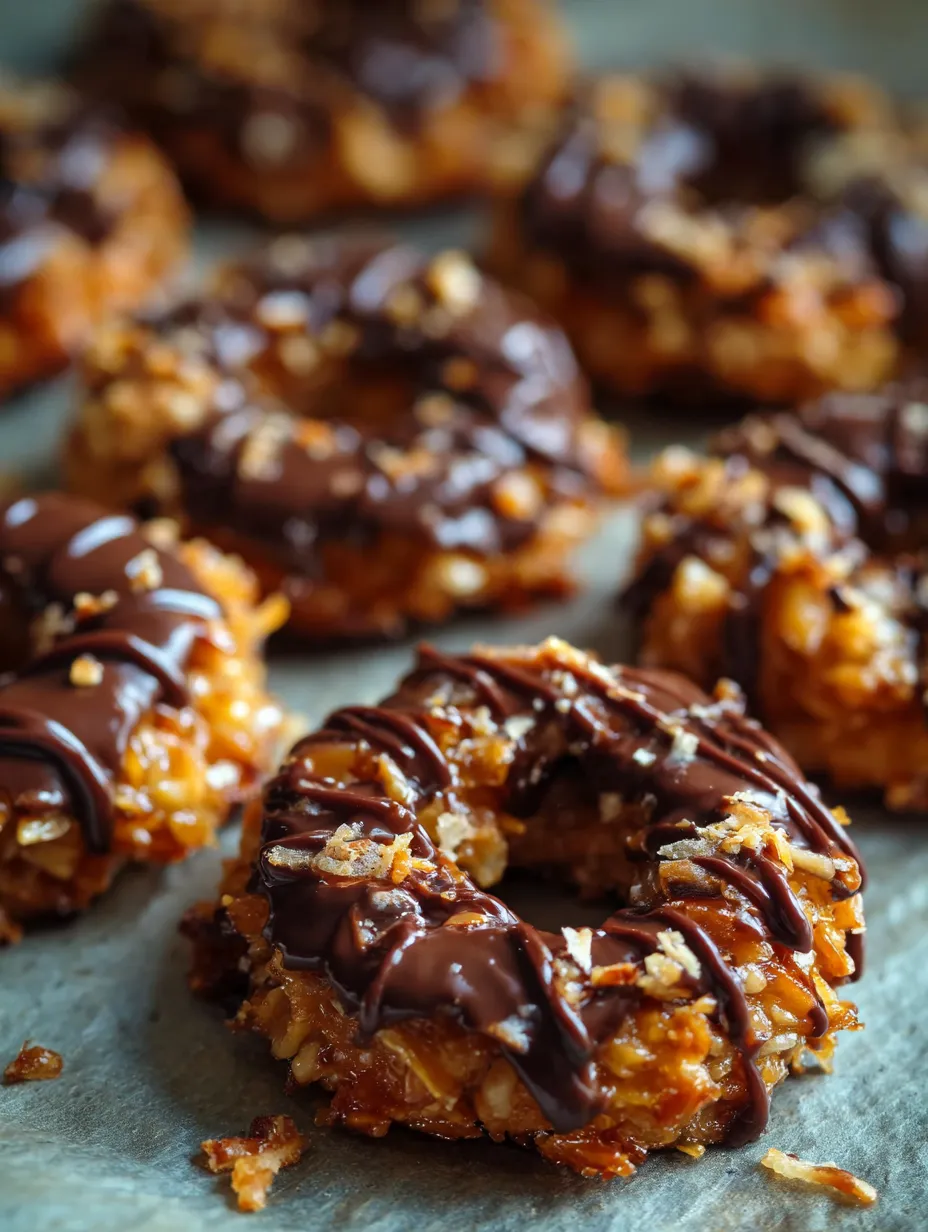 How to make Samoas at home, step by step.