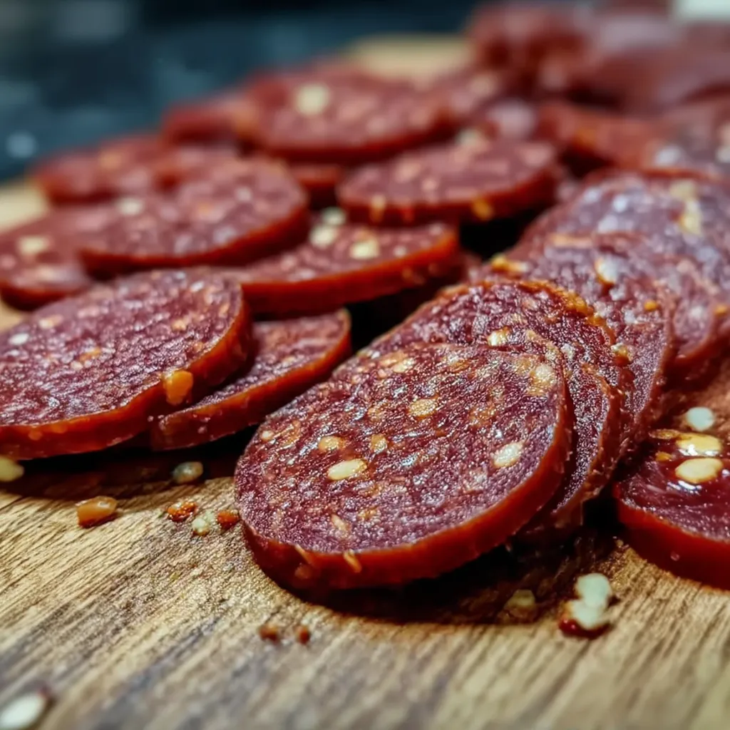 Effortless Venison Pepperoni