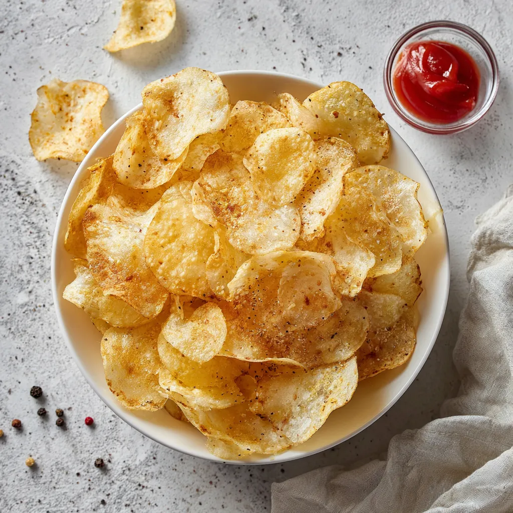 Baked Potato Chips crunch