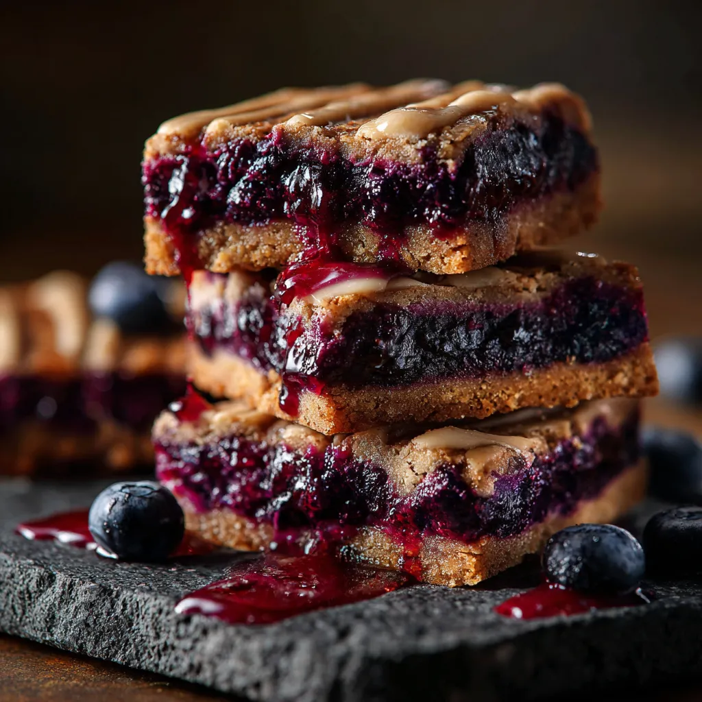 Blueberry Oatmeal Bars