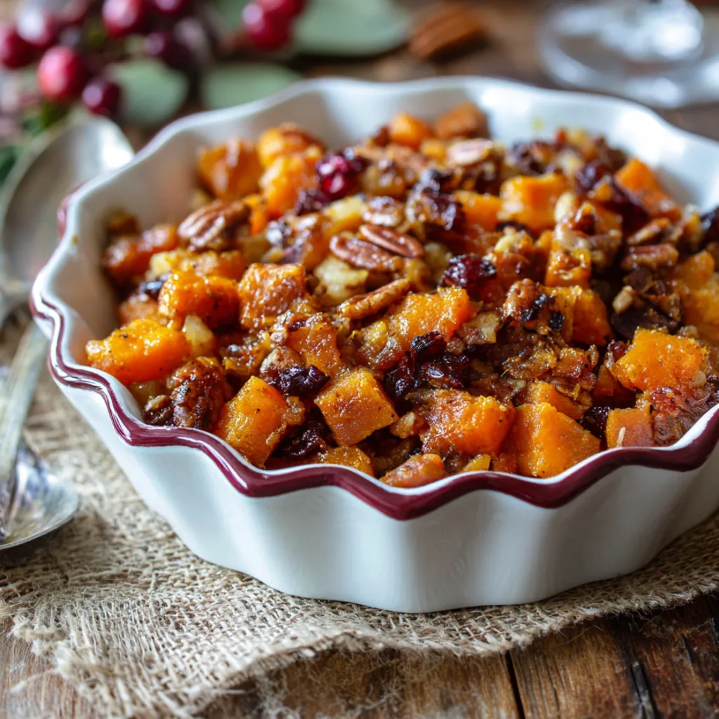 Butternut Squash Apple Bake