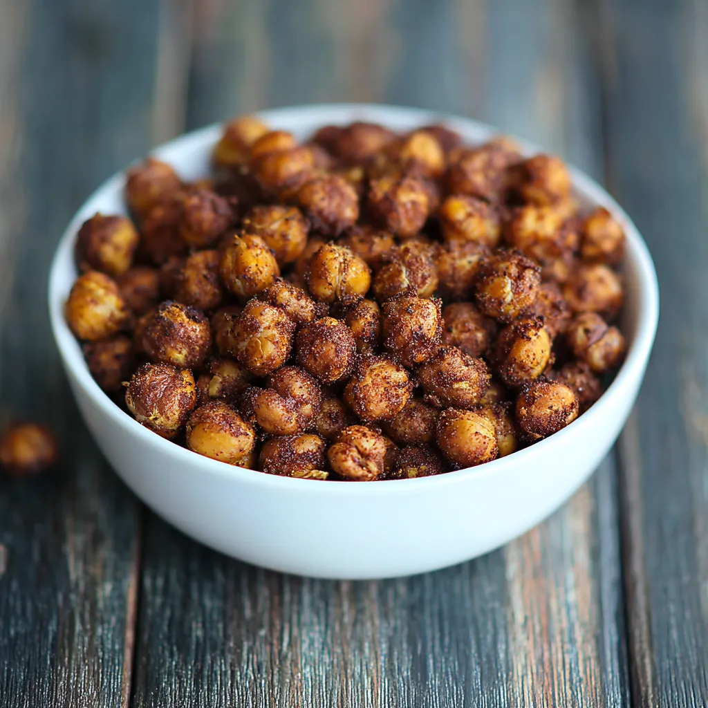 Cinnamon Roasted Chickpeas