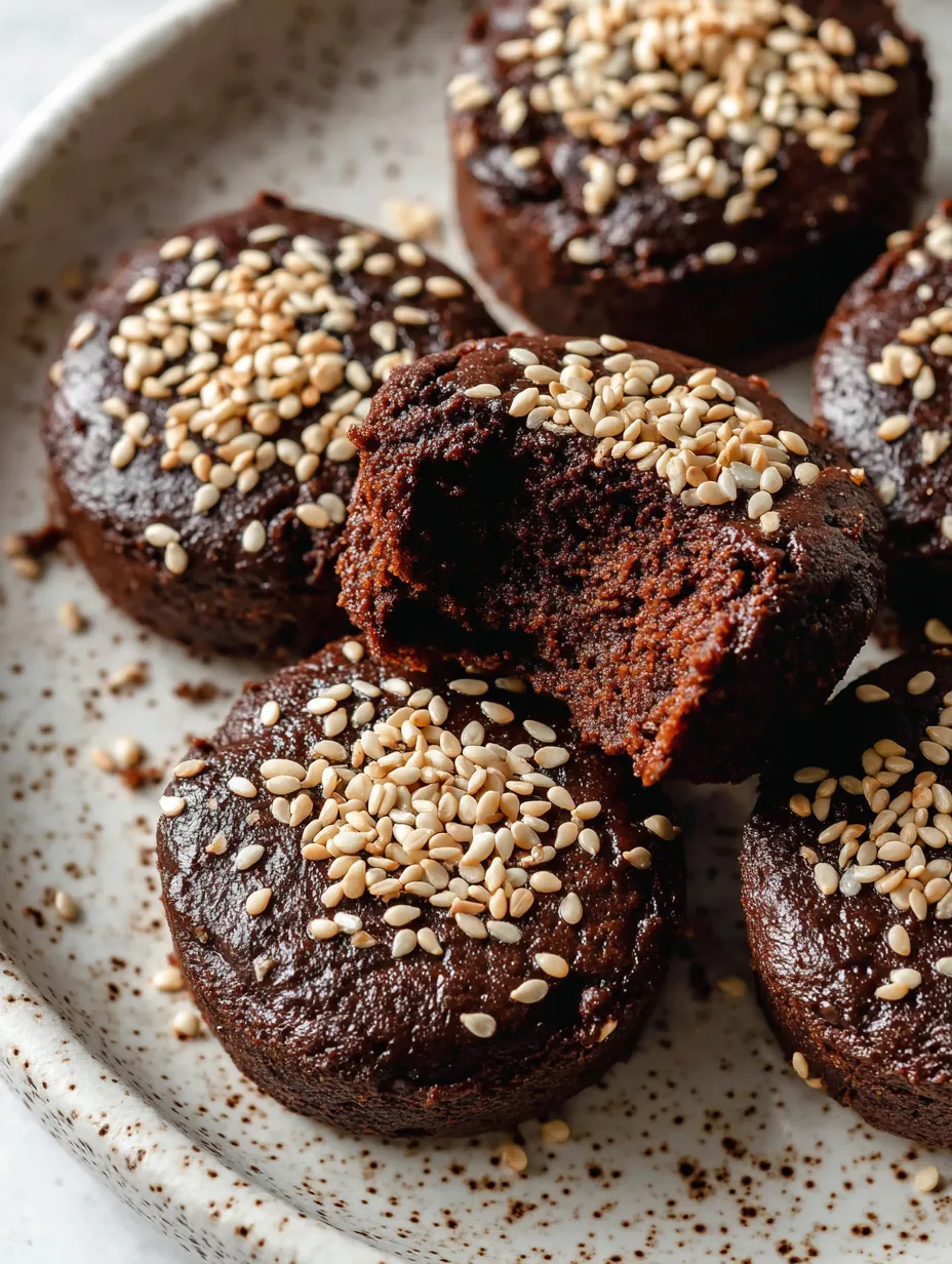 A slice of chocolatey cake topped with crunchy nuts.
