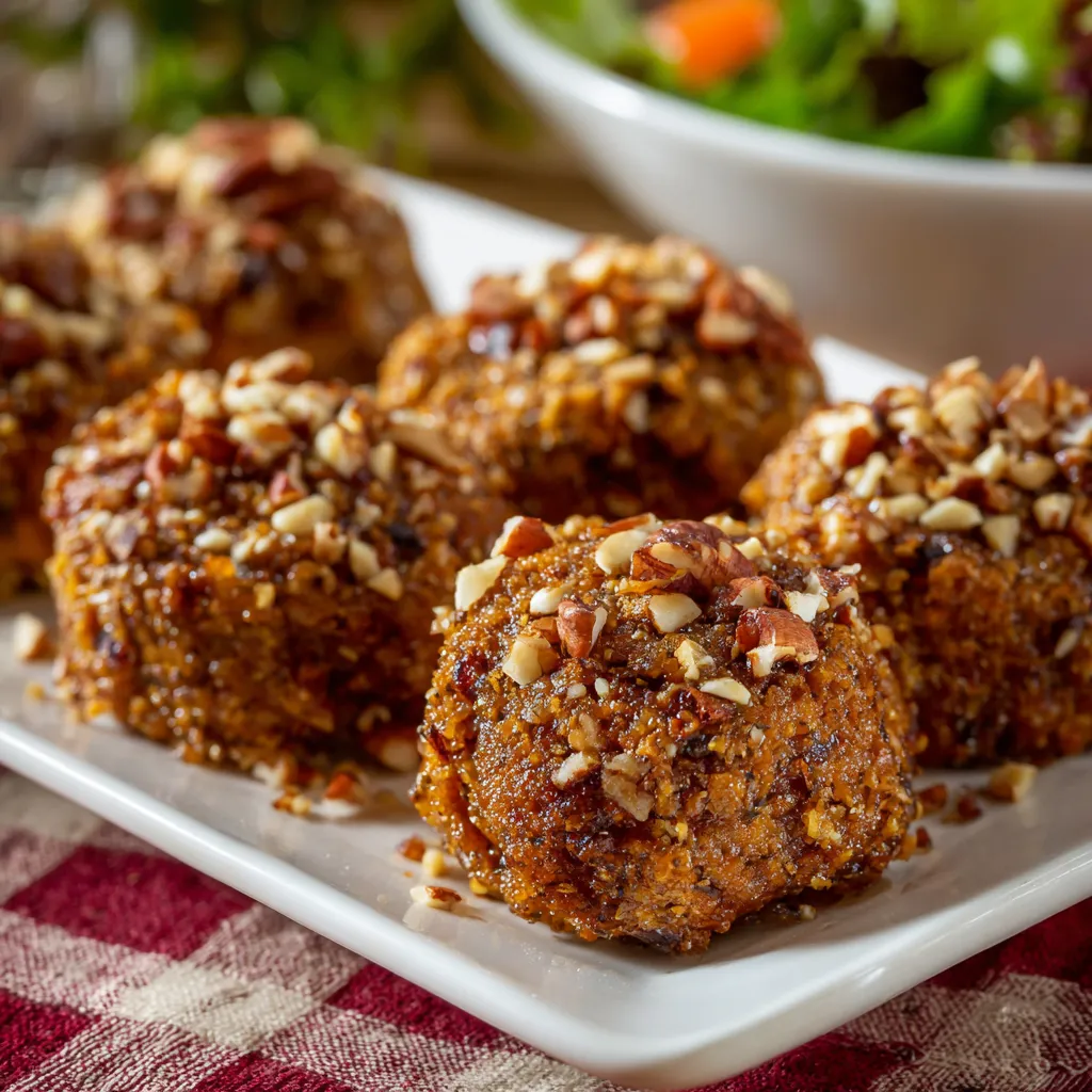 Baked Sweet Potato Balls