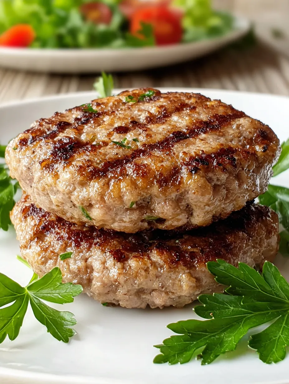 Easy Ground Turkey Burger.
