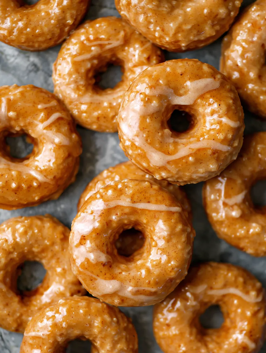 Glazed donuts topped with sprinkles.