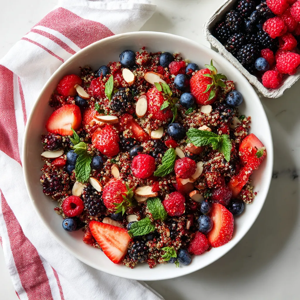 Berry Quinoa Salad