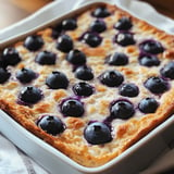 Blueberry Cottage Cheese Breakfast Bake