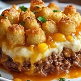 SHEPHERD’S PIE TATER TOT CASSEROLE Recipe