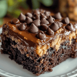 German Chocolate Poke Cake