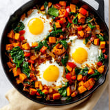 Sweet Potato and Egg Dish