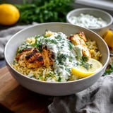 Baked Chicken Tzatziki Casserole with Mediterranean Flavors