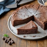 Soft French Chocolate Moelleux Cake