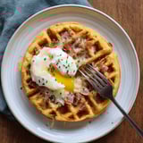 Savory Waffles with Eggs