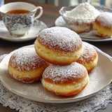 Custard Bomboloni