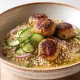 Greek Chicken Meatballs Herby Style
