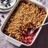 Blueberry Rhubarb Crisp Pan