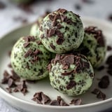 Mint Chocolate Chip Protein Balls