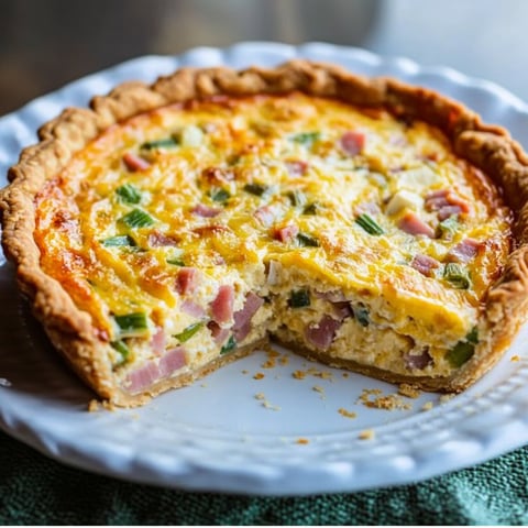 Western Omelet Quiche