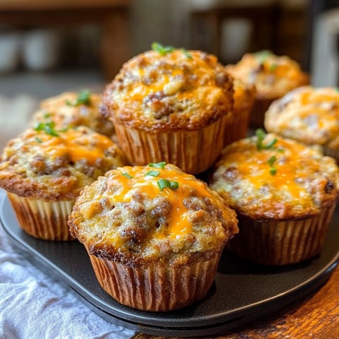 Breakfast Sausage Muffins Recipe