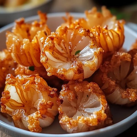 Crispy Mini Onion Bites with Bold Dipping Sauce