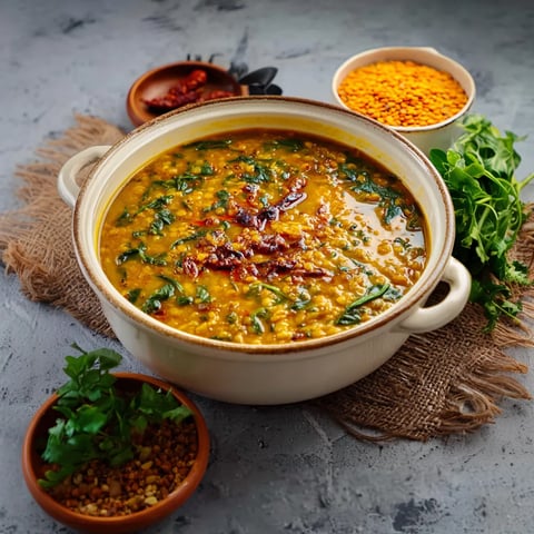 spinach dal recipe made simple.
